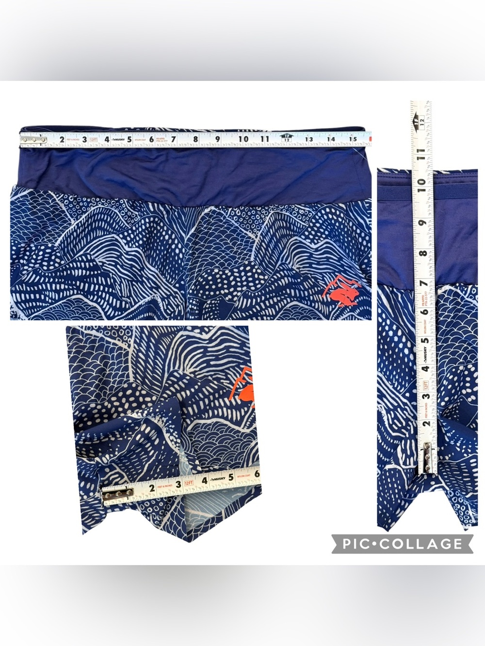 Rabbit Smashems 2.5" Shorts Navy Purple Women’s Running Gym Size Medium NEW - Picture 6 of 7